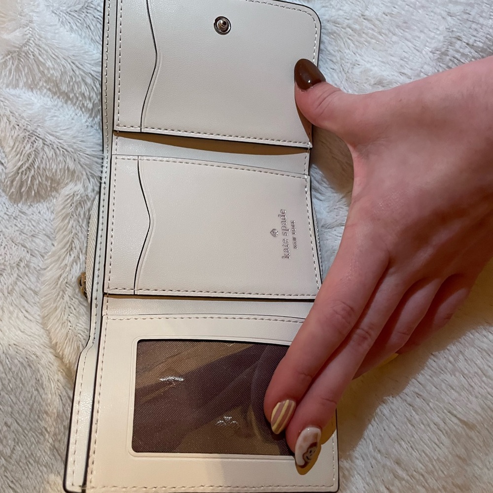 Kate Spade Slate Blue and Brown Wallet - Picture 4 of 5